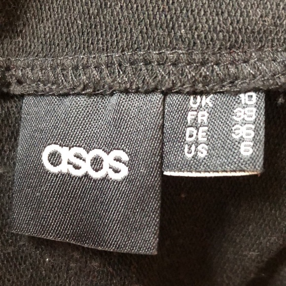 ASOS Pink Blue Floral Lace Black Zipper Front Bustier Corset Bra Top Coquette 6 - Picture 7 of 9